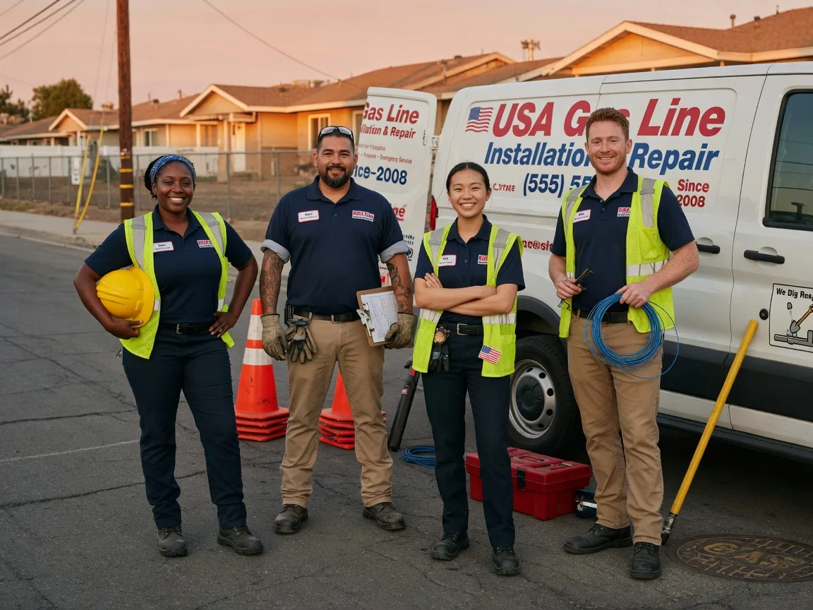 Gas Line Installation company in Custer, WA